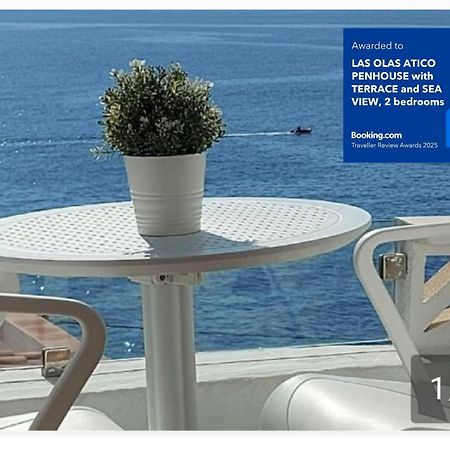 Las Olas Atico Penhouse With Terrace And Sea View, 2 Bedrooms La Caleta  ภายนอก รูปภาพ