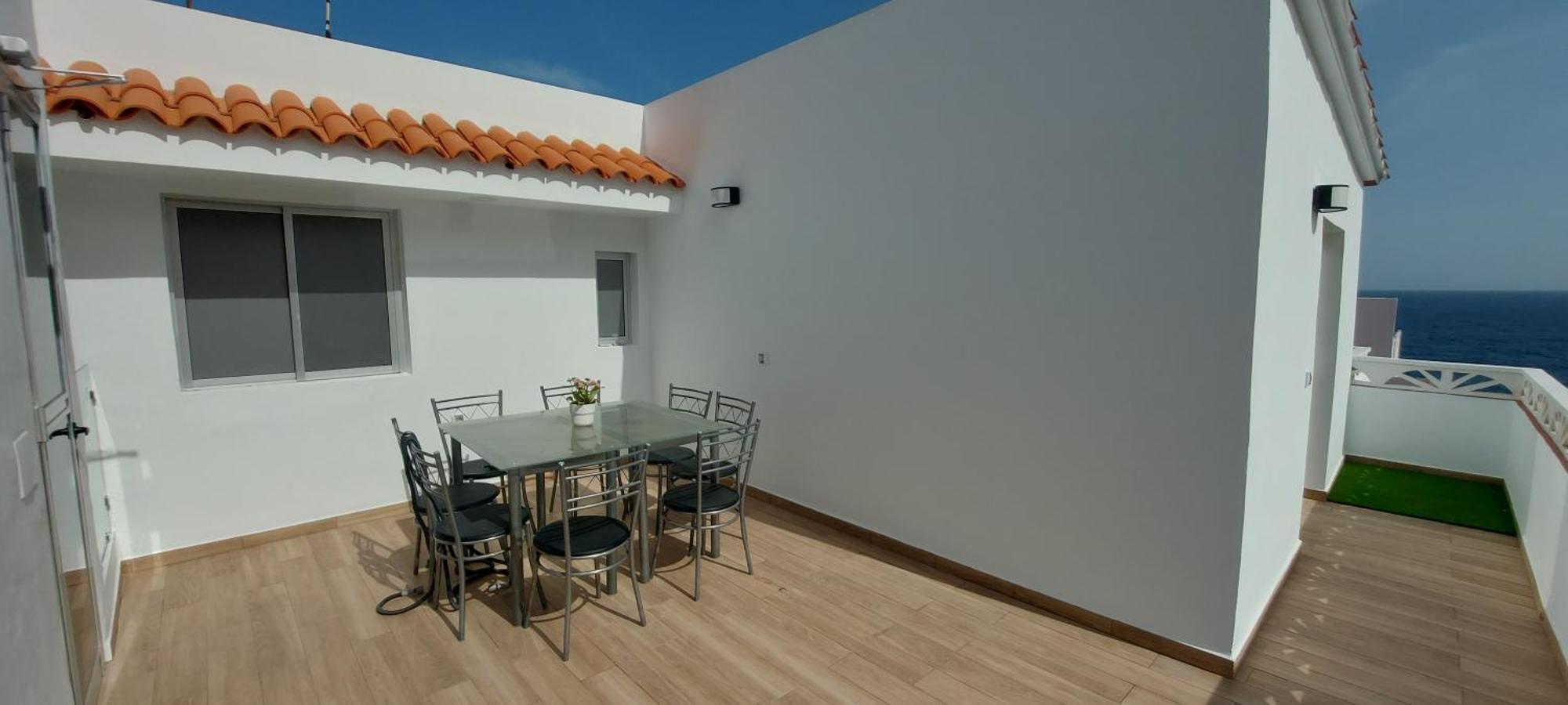 Las Olas Atico Penhouse With Terrace And Sea View, 2 Bedrooms La Caleta  ภายนอก รูปภาพ