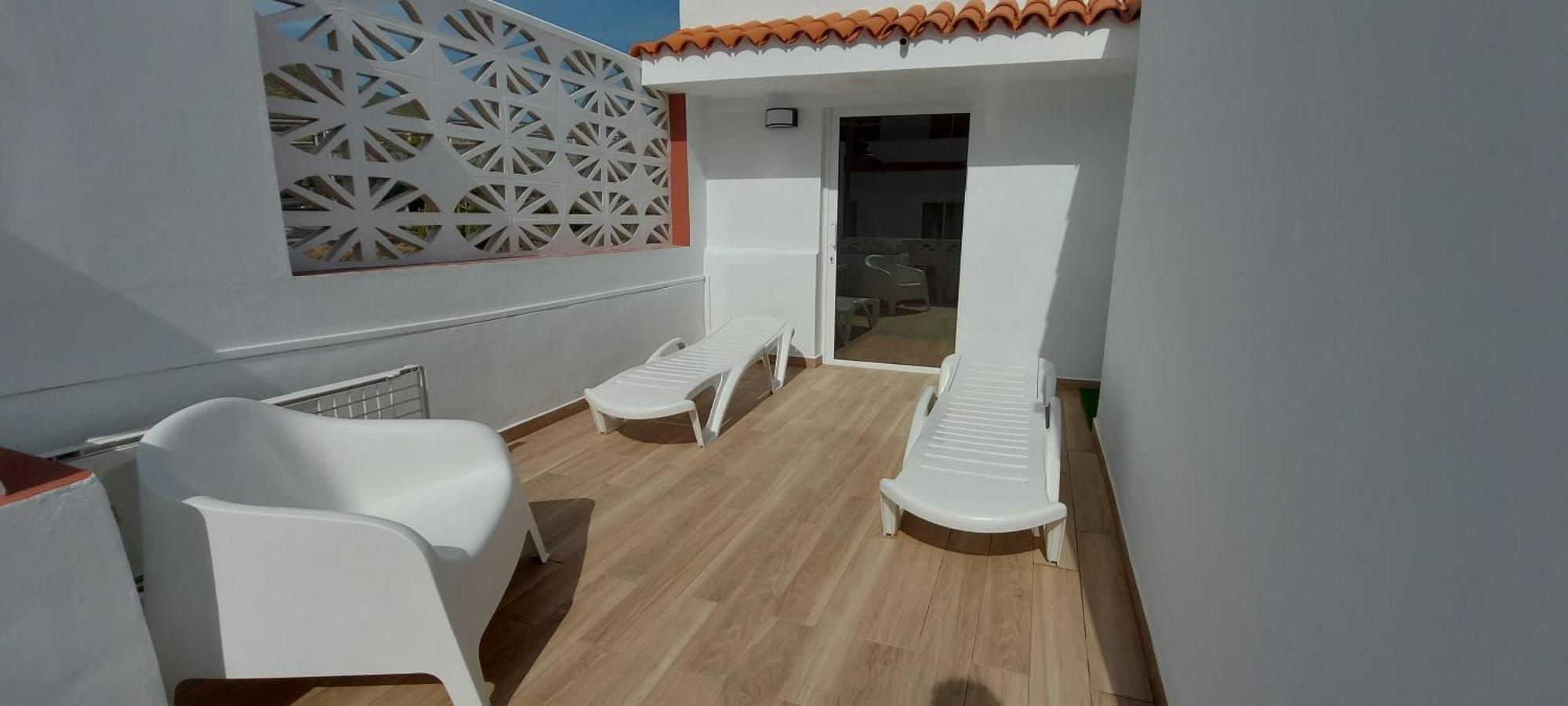 Las Olas Atico Penhouse With Terrace And Sea View, 2 Bedrooms La Caleta  ภายนอก รูปภาพ